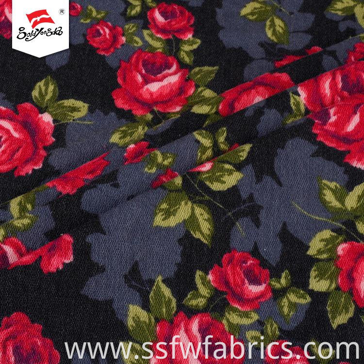 Fashion Flower Print Fabric